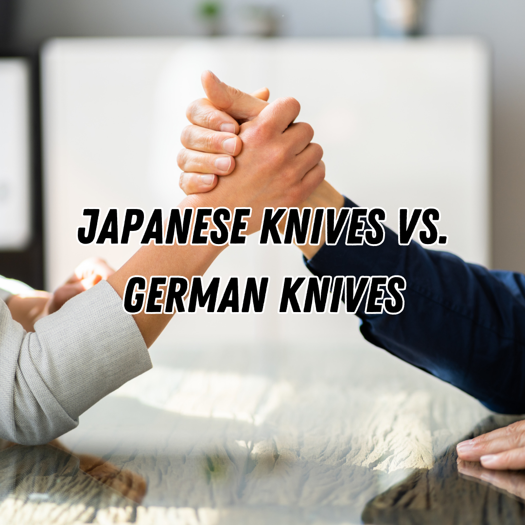 Japanese vs German knives