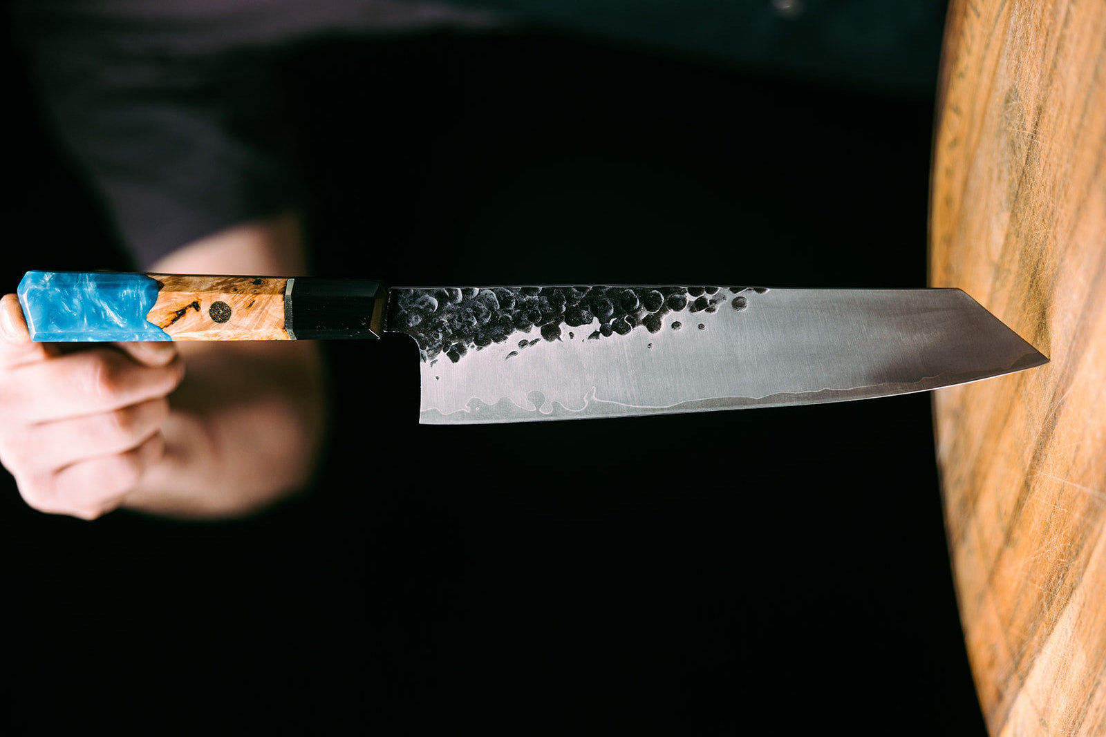 Handmade Chef's Kitchen Knives Bunka Japanese knife San Mai Steel