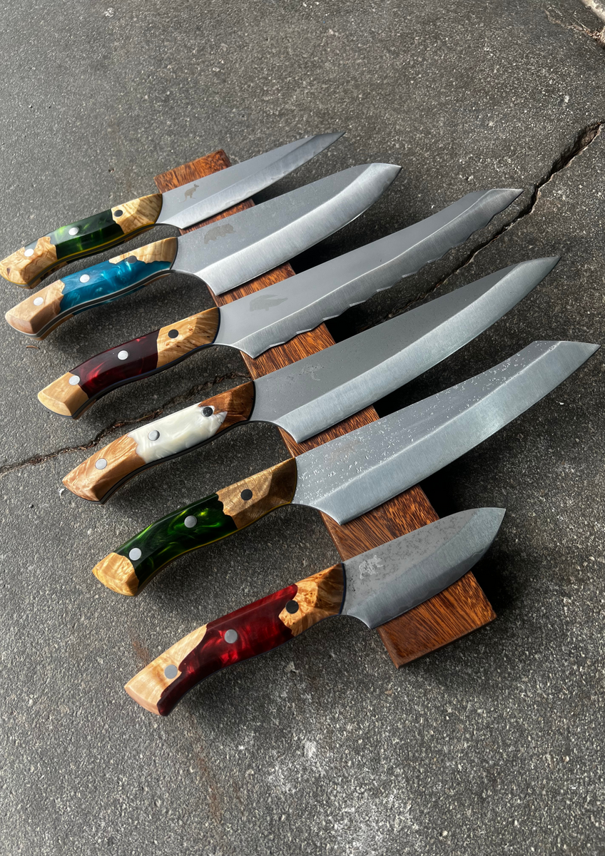 Big Red Australian Knife Collection by Koi Knives — Kickstarter