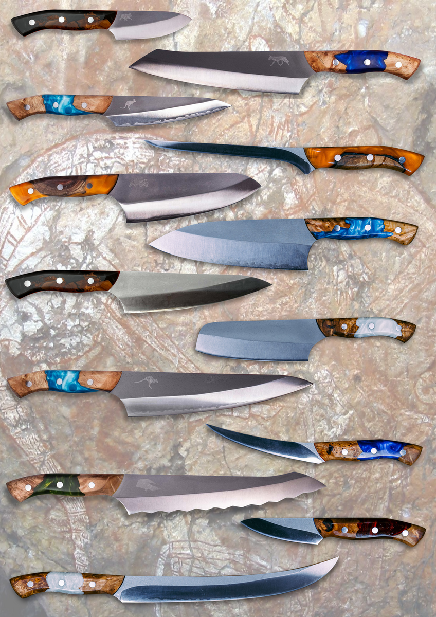 Australian BBQ Knives by Big Red Knives by Koi Knives — Kickstarter