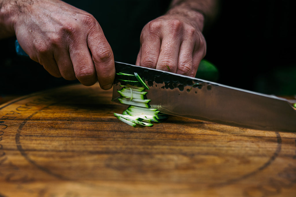 Mongolian Style Anti-slip Meat Cleaver For Steak, Fruit, Outdoor