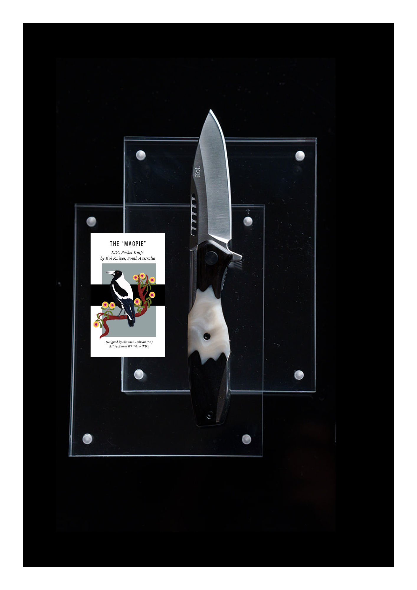 "Max" | The Magpie EDC Pocket Knife - Koi Knives