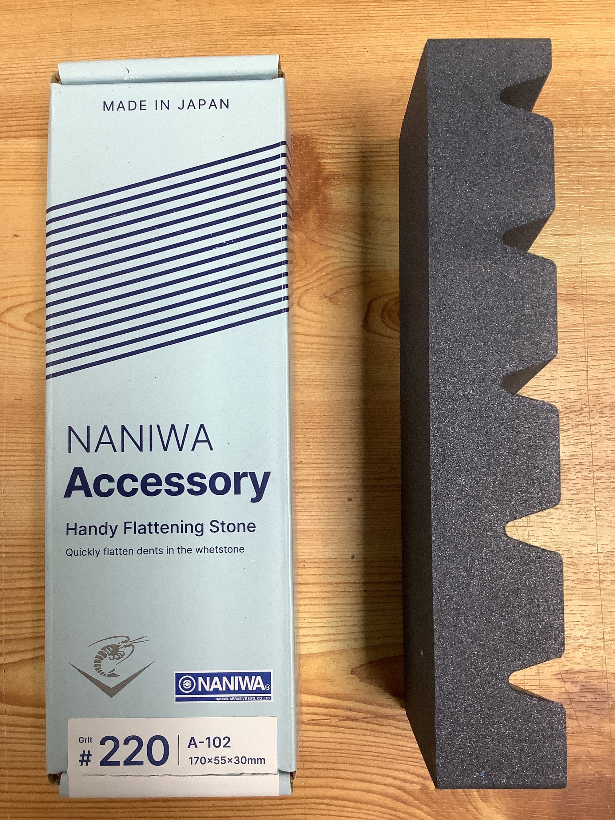 Naniwa Flattening Stone Coarse #220 Grit (Small Size) / A - 102 - Koi Knives