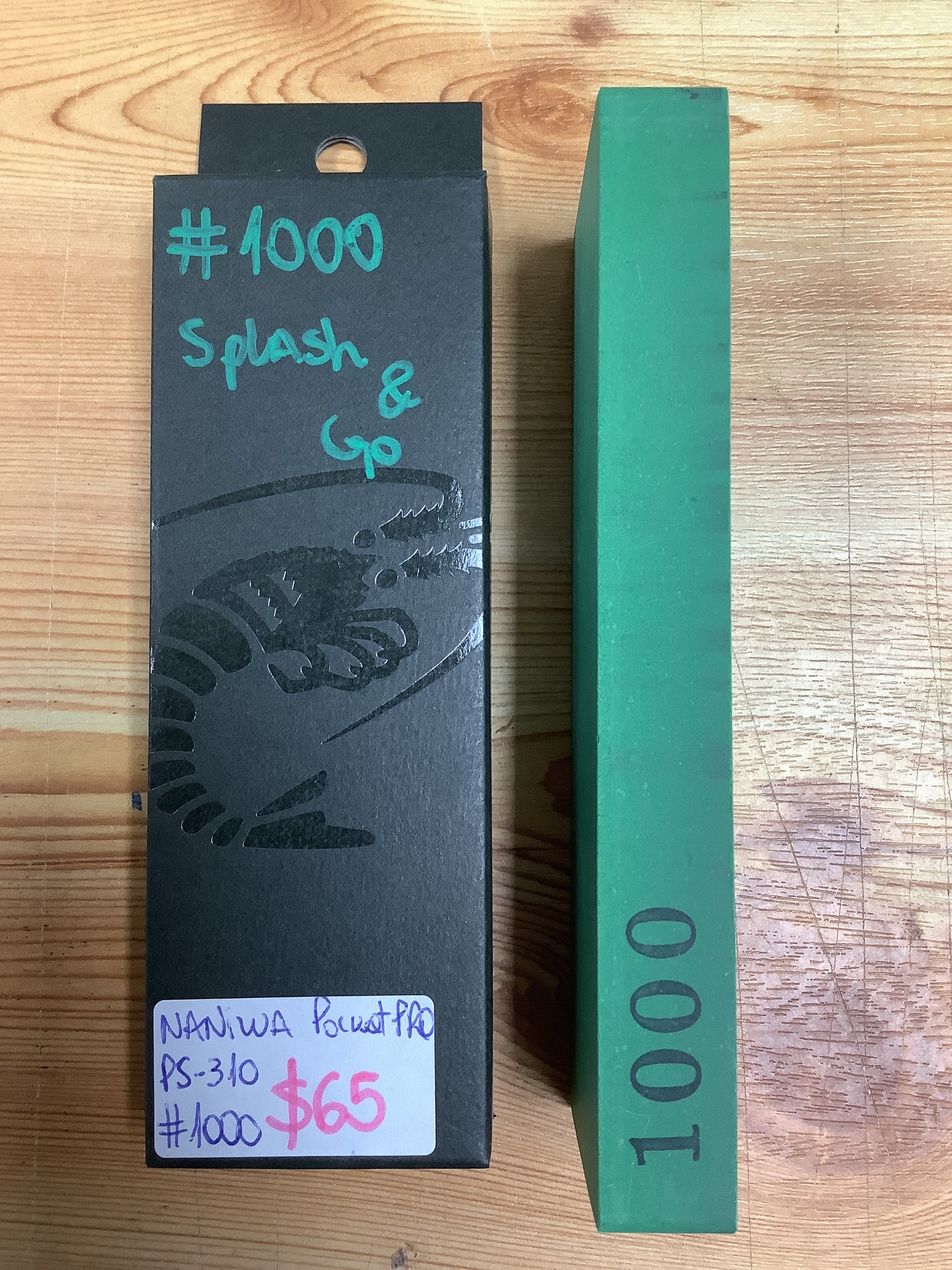 Naniwa Pocket Pro Stone #1000 Grit PS-310 - Koi Knives