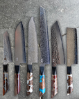 Full Damascus Collection - (6 Knives)